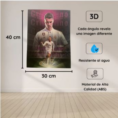 Póster 3D GOAT